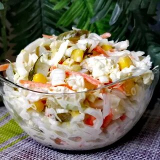 Китайская капуста салаты простые и вкусные