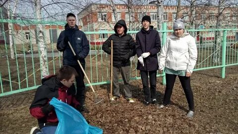 Про субботник в школе