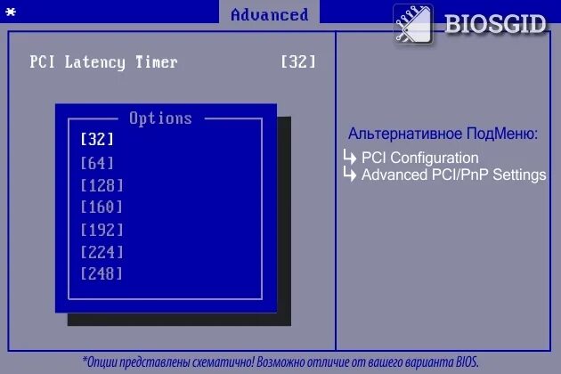 Pci latency. Pci latency timer что это в биосе. ide detect a2. delay for hdd. pci latency timer сколько ставить.