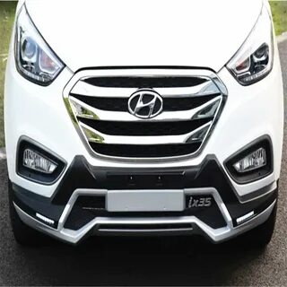 Передний бампер hyundai ix35