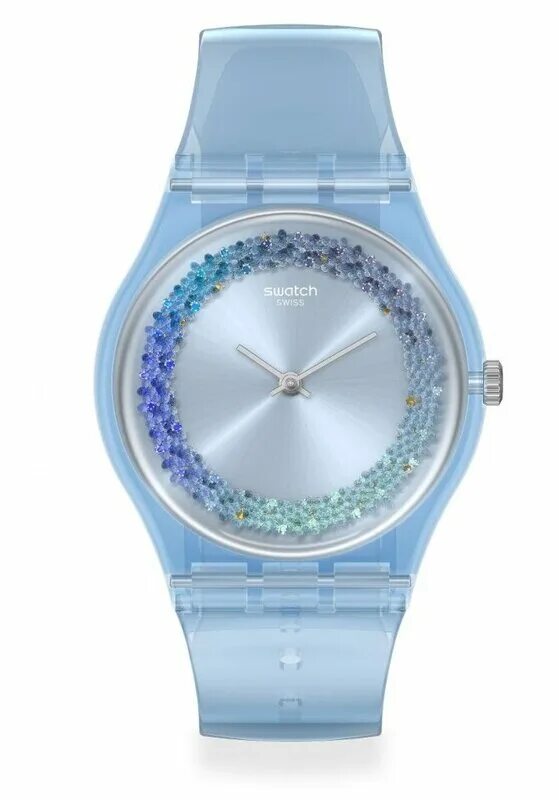 женские голубые часы. часы swatch swiss женские. часы с силиконовым ремешком. женские голубые часы. часы fashion quartz женские.