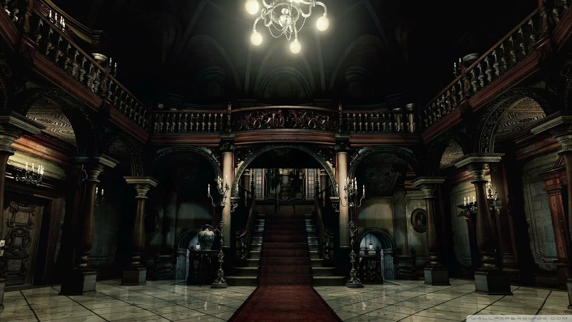 Особняк резидент ивел. Resident Evil Spencer Mansion. Resident Evil HD Remaster. Особняк Спенсера Resident Evil Remake.
