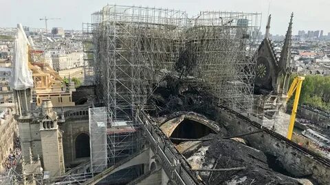 Нотр дам де после пожара