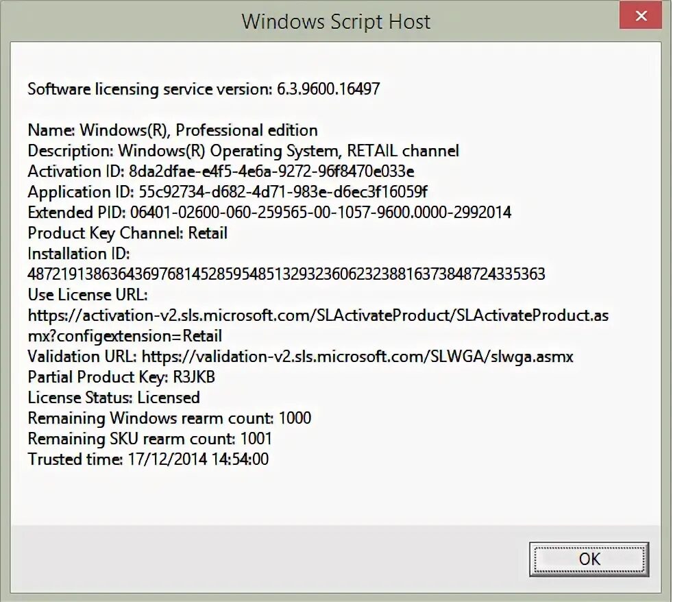 Check windows version. Check windows version