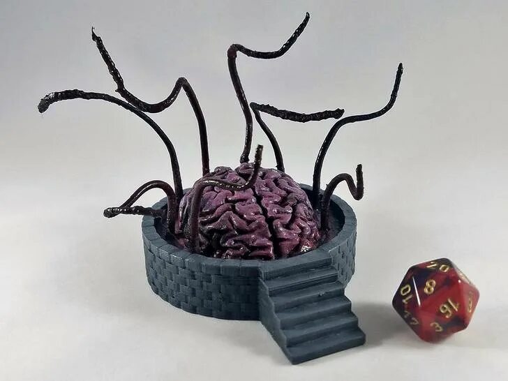 Elder brain. Elder Brain Dragon. D&D Elder Brain Dragon.