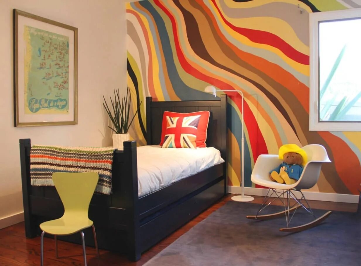 We painted the room