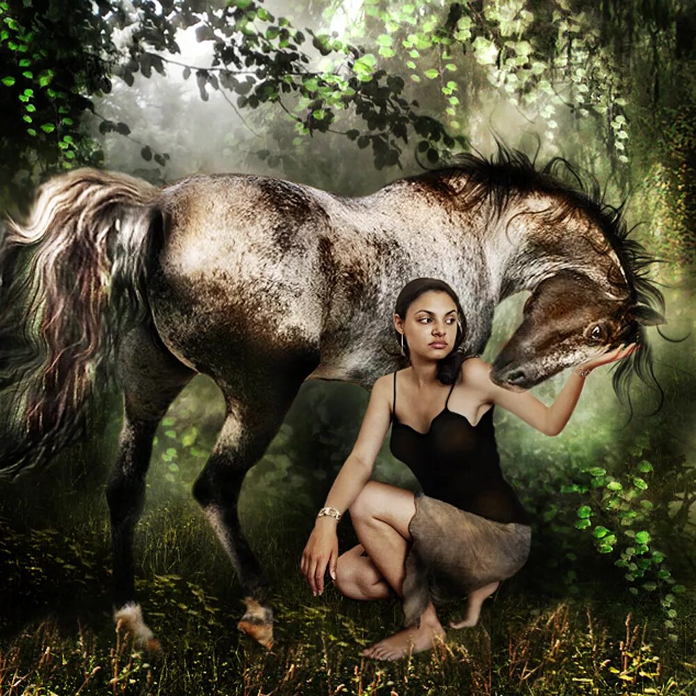 Кони сказки девочку. Gale Franey художник. Девушка на коне фэнтези. Фотосессии в стиле фэнтези с лошадьми. Девушки и животные.