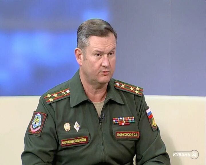Военный комиссар Краснодарского края Кузнецов. Генерал-лейтенант Пуликовский.