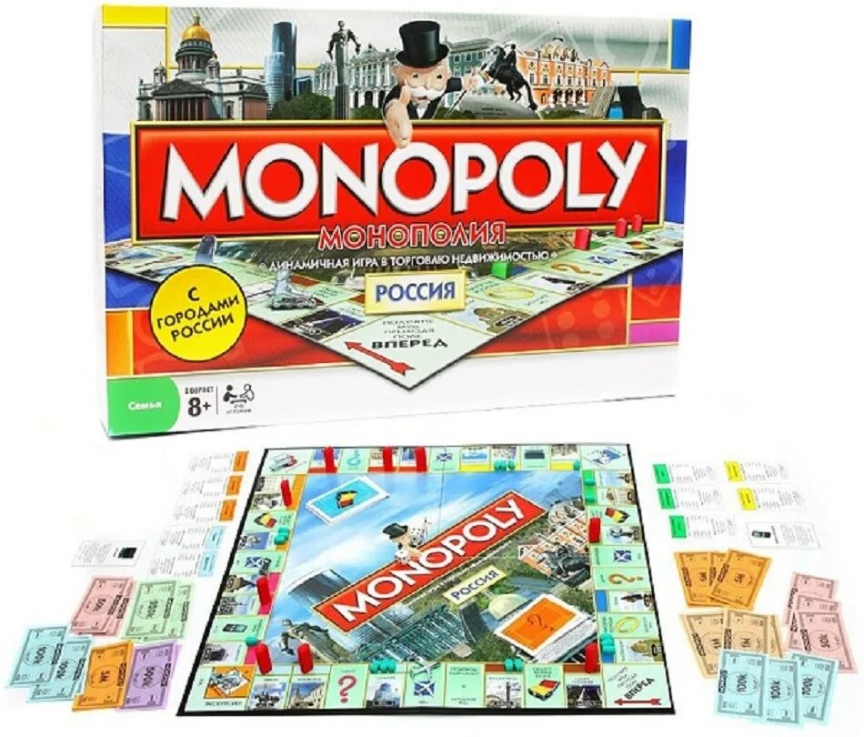 Игра Монополия 6155 города России. Настольная игра Monopoly Россия (новая версия). Hasbro игры Monopoly Россия. Монополия Хасбро Россия. Монополия в российской экономике