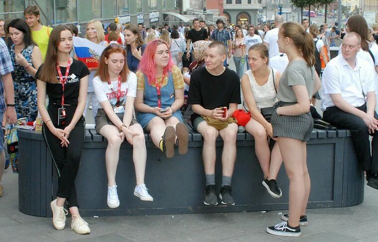 Teenagers in Russia Core. Russian teen Coral.