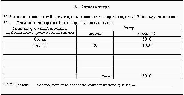 Образец договора сдельный. Оплата труда в трудовом договоре пример. Договор о заработной плате образец заполнения. Трудовой договор оплата труда образец. Заработная плата в трудовом договоре образец.