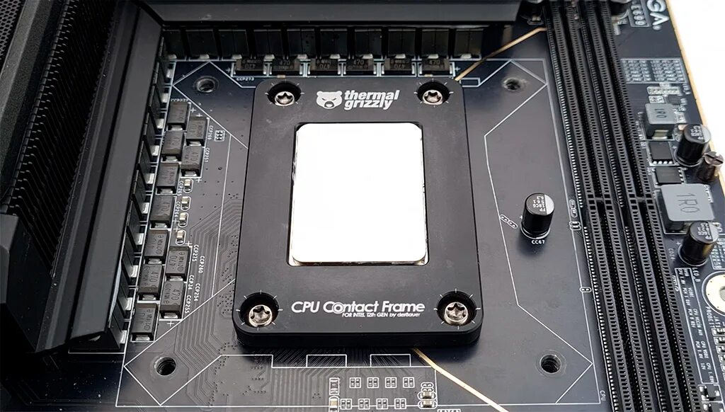 Intel i5 lga 1700. Thermal Grizzly LGA 1700. Рамка для процессора LGA 1700. Рамка для LGA 1700 Thermalright. Thermal Grizzly CPU contact frame.