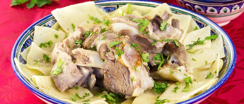 Beshbarmak. (Kazakh dish) Свинина в мультиварке, Еда, Мультиварка