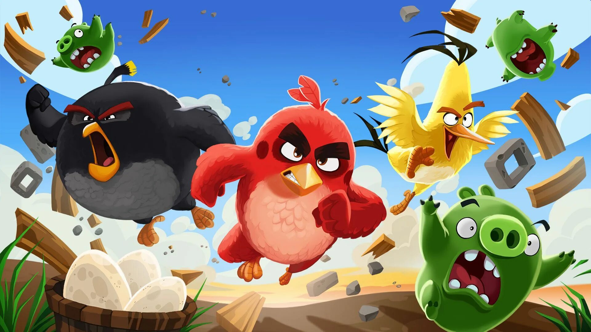 Angry birds новая. Энгри бердз злые птички. Смешарики и Энгри бердз. Ангрибёрдс злые птенчики. Angry Birds 2 игра птички.