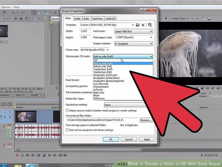 Как сохранить видео сони про. Разрешение 2к сони Вегас. Формат вертикального видео в сони Вегас. Четкость в сони Вегас. Разрешения видео в сони Вегас.