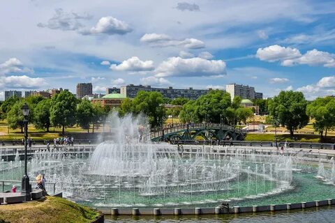 В каком парке фонтаны
