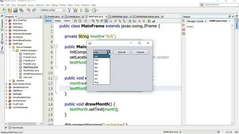 Jframe java