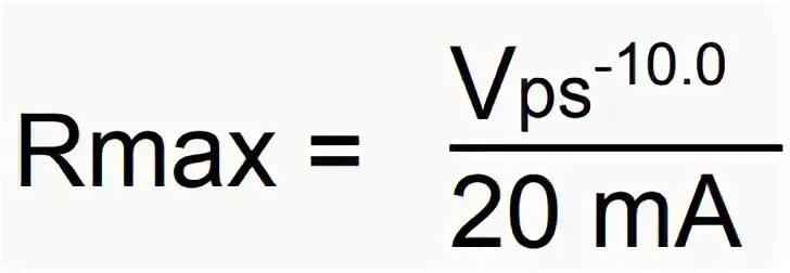 Loop voltage. Loop voltage