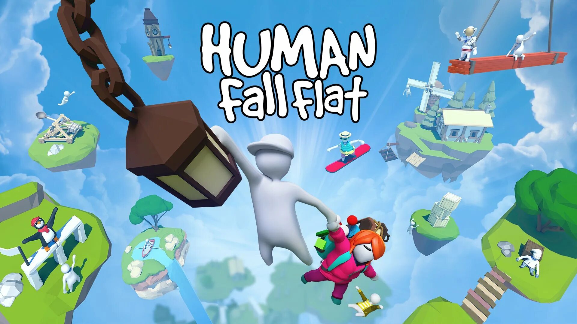 Human: Fall Flat. Игра Human Fall. Игра ХЬЮМАН фол флэт. Human Fall Flat уровни. Full flat игра