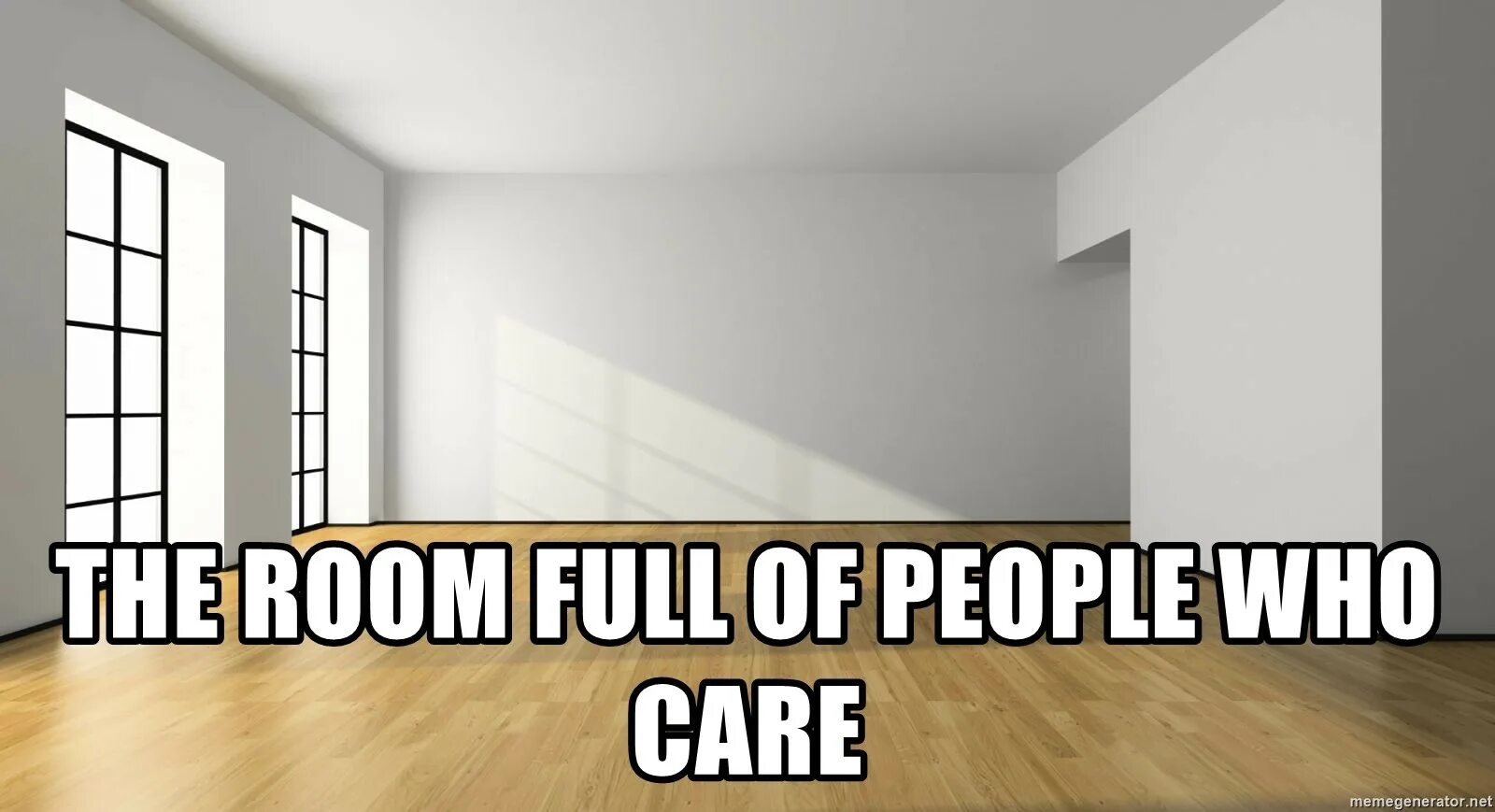 Room is go. The room full of people who care. full room. people who. room full of who care.