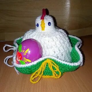 Как связать курицу крючком