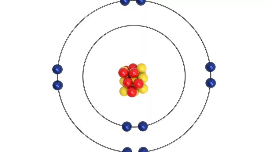 Фтор 9 нейтрон. Модель атома неона. Модель атома рисунок. Макет атома неона. Рисунок атома неона.