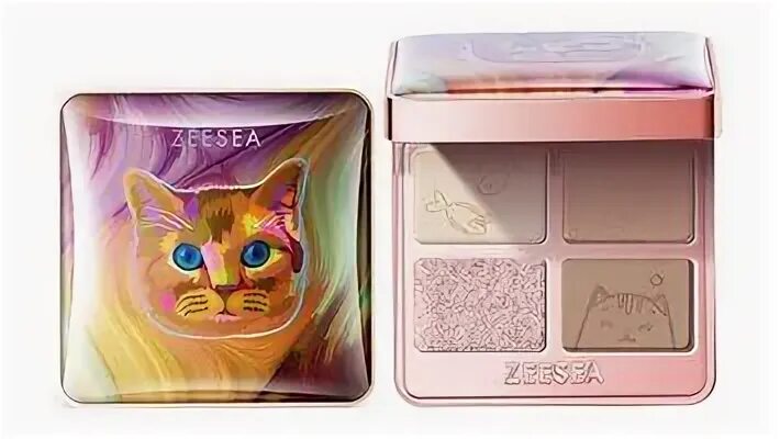 Zeesea tipsy kitty eyeshadow quad