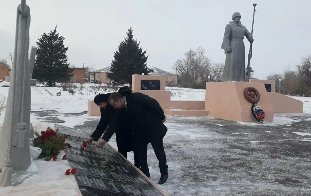 Освобождение Невинномысска. Тацинский пост. 100 Летие Тацинского района. Возложение цветов в станице Тацинская 2020.