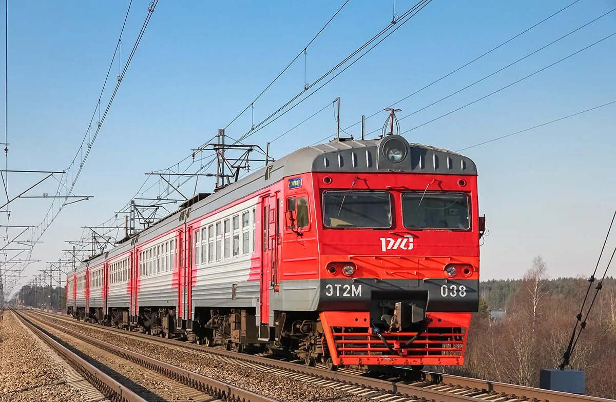 эвс1. эт2м электропоезд. станция лихославль. эт2м 060 дорошиха. калашниково шлюз.