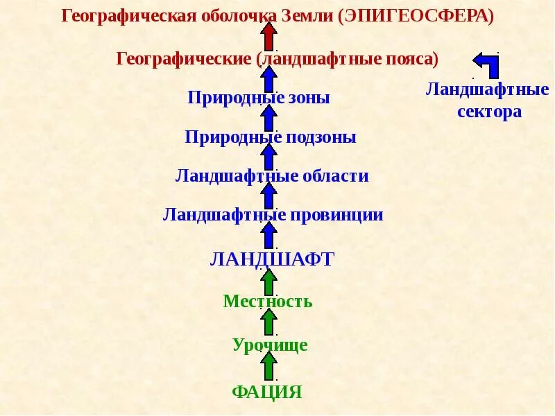 Природные комплексы в порядке увеличения. Схема иерархии геосистем. Иерархия ландшафтов. Иерархия природных геосистем. Иерархия геосистем ландшафтов.