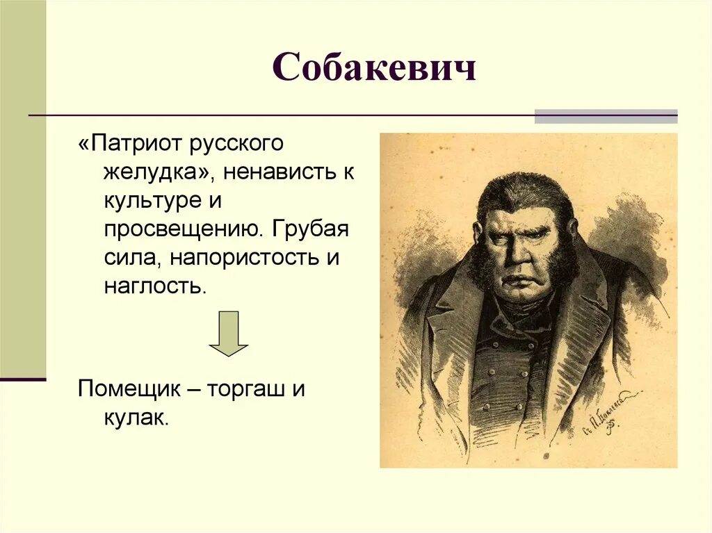 Собакевич образ героя мертвые души. Мёртвые души Собакевич портреты помещиков. Гоголь мертвые души Собакевич.