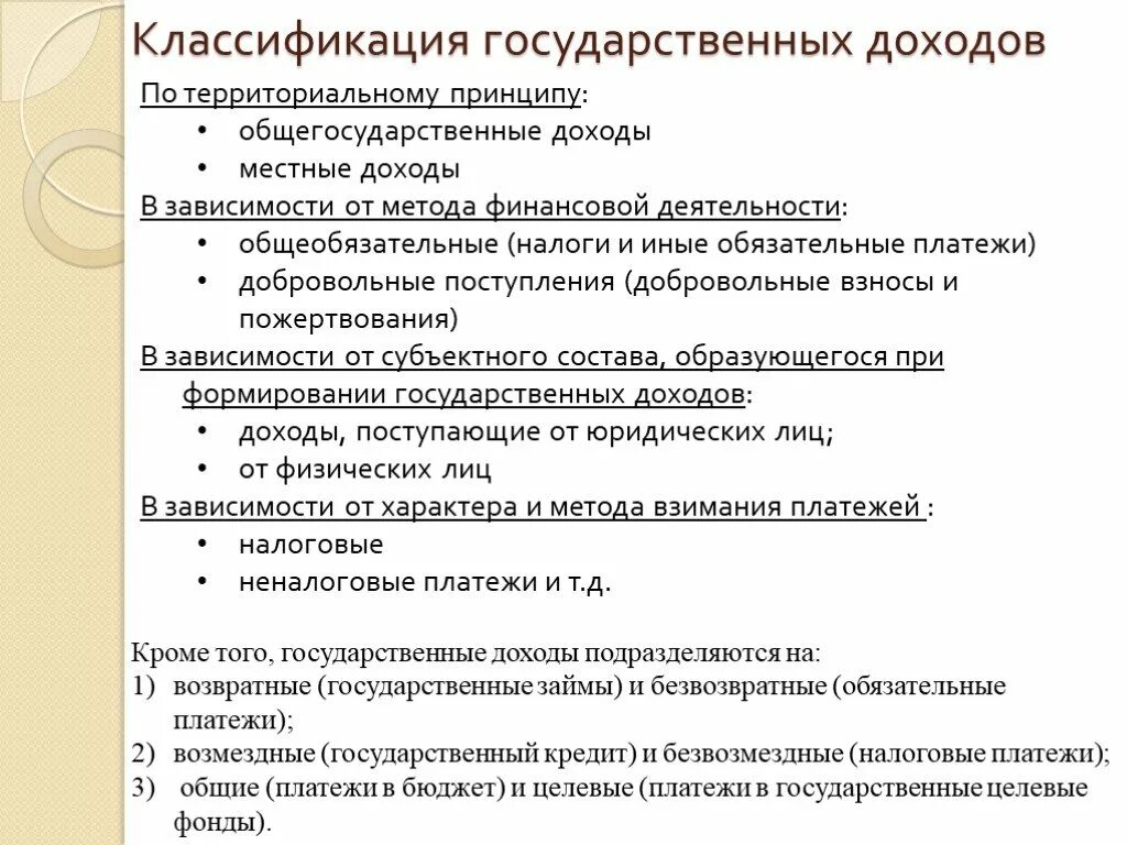 Доход финансовая группа