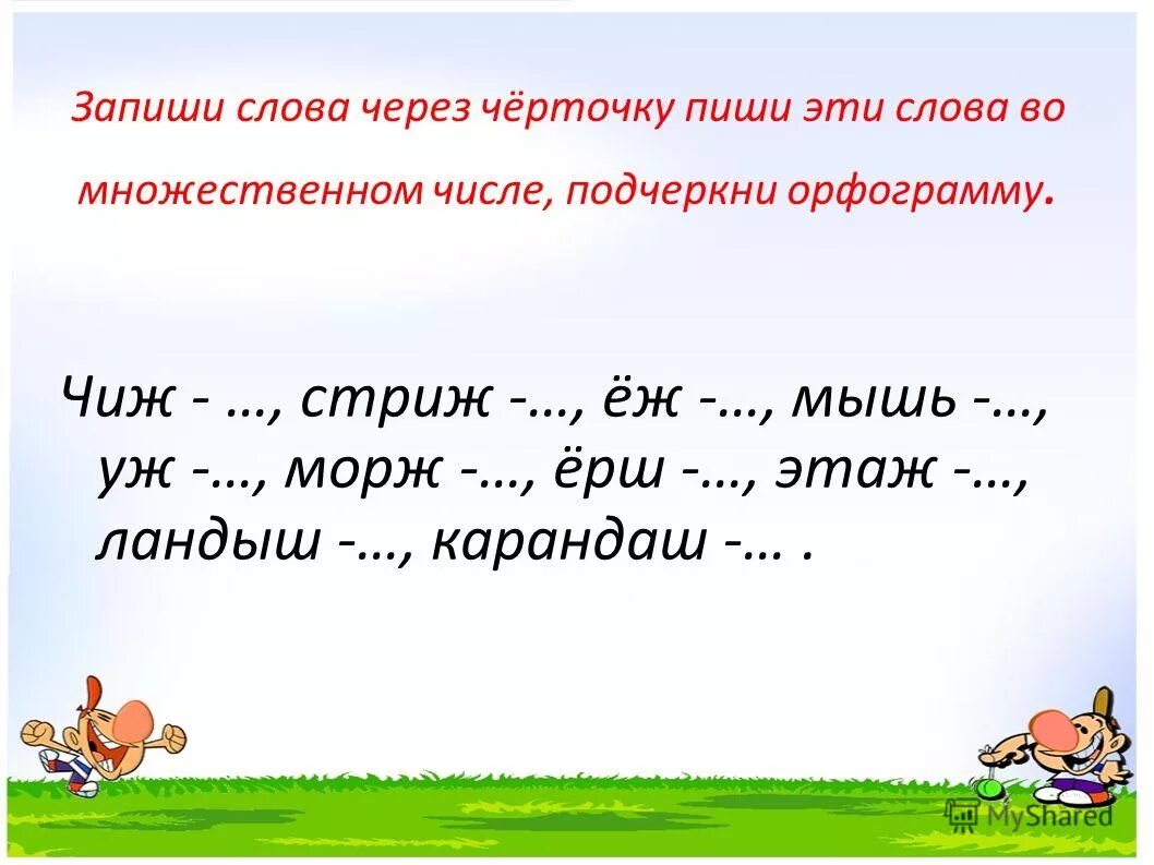 Ерш множественное число. Boy множественное число в английском языке. Множественное число слова ерш. Правило правописания ь после шипящих в глаголах. Ёрш множественное число.