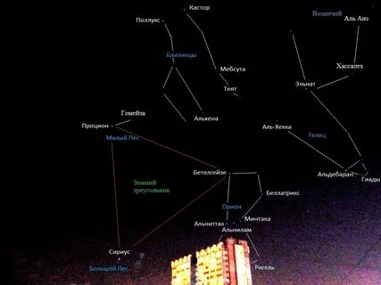 Где находится орион