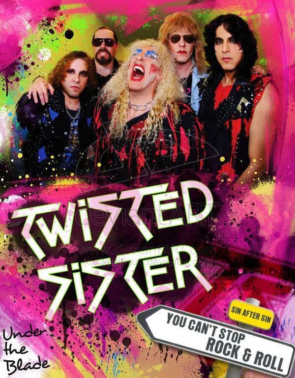 Twister sisters. Твистер Систерс группа. Твистед систер глэм. Группа Twisted sister. Twisted sister глэм.