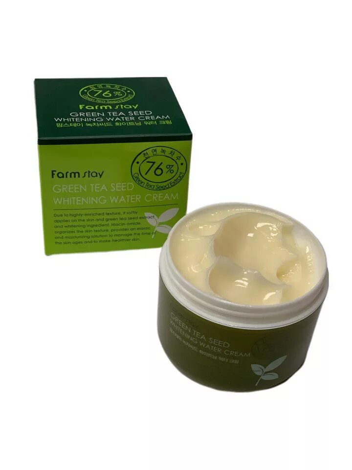 Зеленый увлажняющий крем. Farmstay Green Tea Seed Whitening Water Cream. Крем Green Tea Seed Brightening Water Cream. Farm stay Green Tea Seed Brightening Water Cream 100g. [Farmstay] крем д/лица с семенами зелёного чая Green Tea Seed Whitening Water Cream, 100 мл.