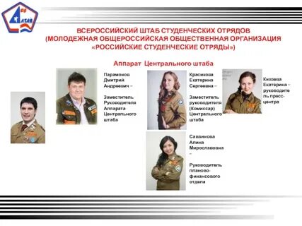Общественная организация российские студенческие отряды