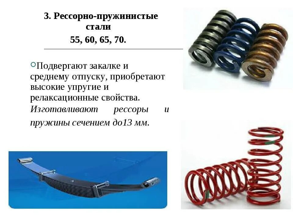 Марка стали рессоры
