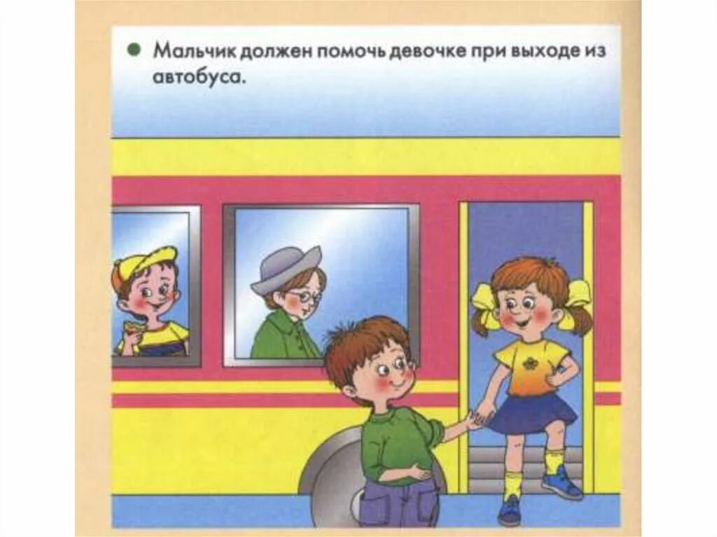 Вежливо вести себя в общественном транспорте. Этикет для дошкольников. Этикет в автобусе для детей. Этикет картинки для детей. Детям об этикете.