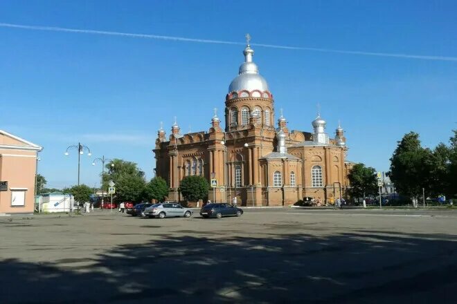 Обоянь Курская область. Площадь города Обоянь.