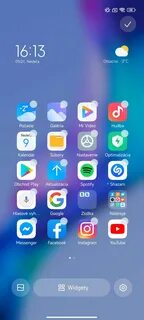 Miui виджеты