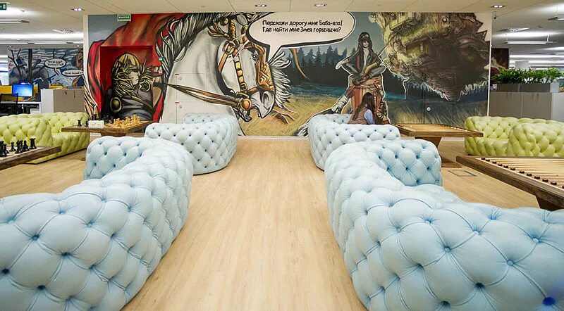 camenzind evolution's google office flourishes in dublin Unique office spaces, G