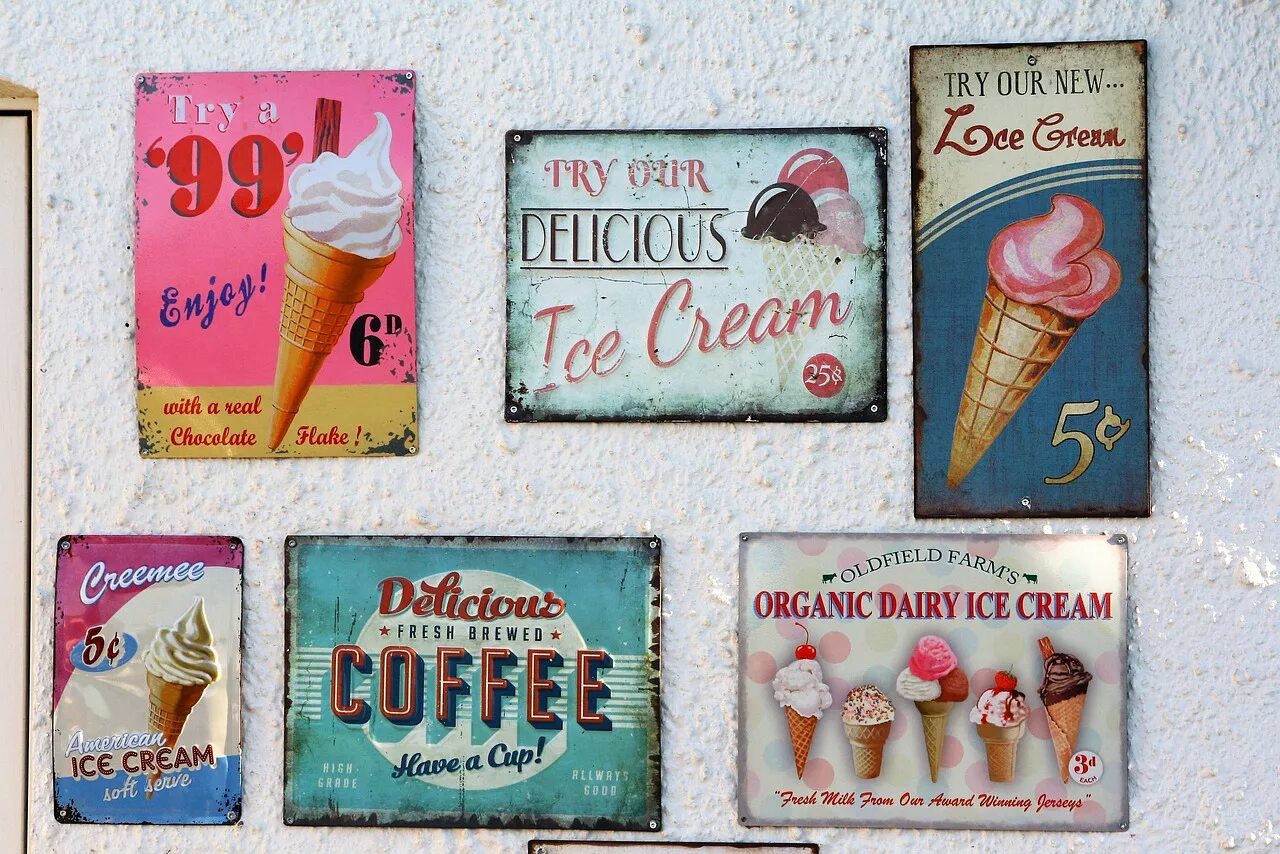 Try our newest. Постер Винтаж айс Крим. Ретро мороженое. Мороженое плакат. Винтажное мороженое.