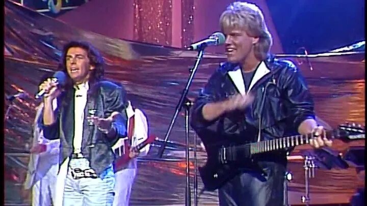 Modern talking Peters Pop show 1985. Модерн токинг Петерс поп шоу 1985. Modern talking 1985. Modern talking Cheri Cheri Lady Heaven will know 1985.