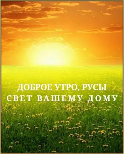 Доброе утро Русь. Доброе утро славяне. Открытки с добрым утром славяне. С добрым славянским утром. Утро ру главное