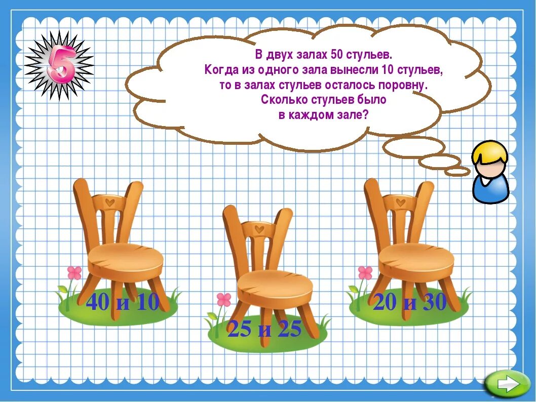 Ответ на загадку про стулья. Загадка про стул. Задача про стулья. Загадка про 2 стула. Расстановка стульев задача.