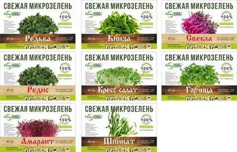 Температура для микрозелени