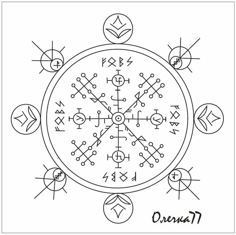Став для привлечения удачи и благосостояния олечка77. Руны ставы олечка77. Руны ставы защиты Автор олечка77. Став изгнание олечка77.