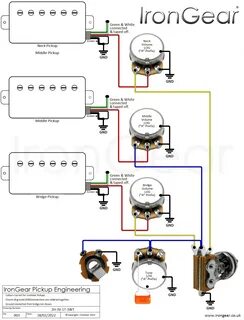 3 pickup les paul wiring