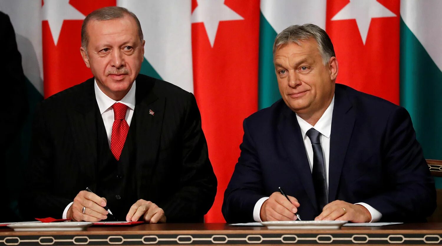Россия турция перемирие. Орбан и Эрдоган. Премьер-министра Венгрии Виктора Орбана и Алиев.